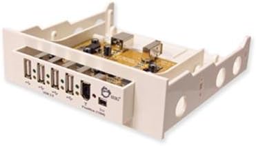 SIIG USB 2+1394 6-Port Bay Hub Beig