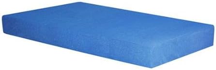 Spa Sensations 5" Memory Foam Youth Mattress, Blue, Heat-sensitive Memory Foam