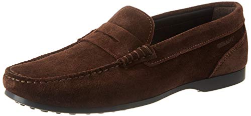 Sebago Byron Suede, Mocasines Hombre, Marrón (Brown 900), 44 EU
