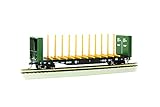 CC Spur HO - Bachmann 52\' Centerbeam Bulkhead Flatcar Canadian National