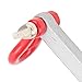 Bognajin 1/10 RC Trailer Tow Hooks and Chain, Simulation RC Car Chain Accessories, Aluminum Alloy Stainless Steel, Easy Install, DIY for Climbing Car (Silver)