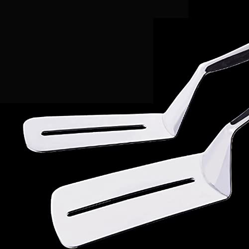 Pinzas de Cocina Pinzas para Alimentos, Pinzas de Cocina de Acero para cocinar, Barbacoa, Tijeras para Servir Pinzas Alicates para bufet,Flexibles para Usar,Tamaño:24cm