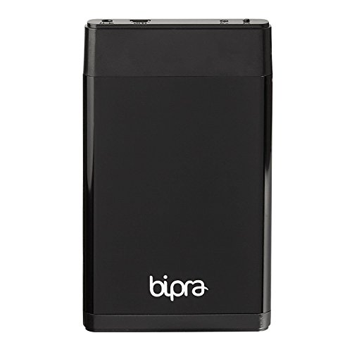 Disque Dur Externe Bipra 320Go 2.5 USB Noir+Logiciel Sauvegarde One Touch NTFS