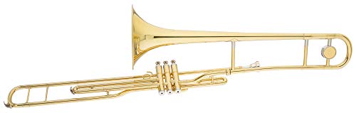 Classic Cantabile VP-16 Ventilposaune (Schallbecher: 203mm Messing, inkl. Koffer, Mundstück und Reinigungstuch)