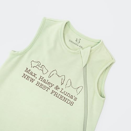 SWaddle AN Personalized Dog Ears Sleep Sack 0-6 Months