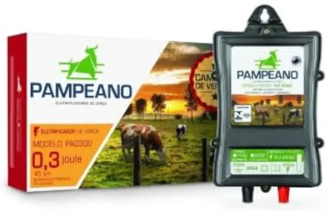 Kit Cerca Elétrica Eletrificador Pam Pa0300 Fio 250 Met 127/220v