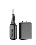 Hagibis Inflight Bluetooth 5.0 Transmitter & Receiver, 2 in 1 Wireless Audio 3.5mm Jack AUX Adapter, for Airplane/TV/PC/Car/Nintendo Switch/Speaker/Headphones, Support TWS, Dual Streaming (X2 PRO-RT)