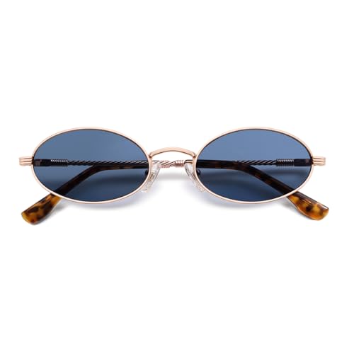 Retro Oval Cat Eye Sunglasses for Women Y2k Trendy Narrow 90s Sunnies Designer Sun Glasses AP3721