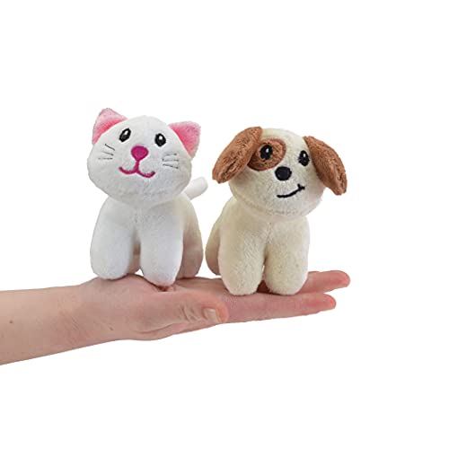 Prextex My First Vet Kit - Plush Playset With Plush Dog, Cat And Veterinary Bag, Stocking Stuffer, Holiday Present For Boys, Girls And Toddlers (5 Pcs) #TOP3