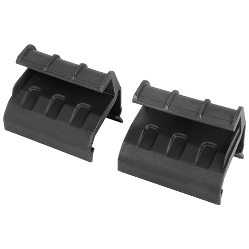 Guteauto LH RH Soft Top Rear Window Clips Retainer Brackets Tailgate Bar Holders 55395760AE 55395761AE for Jeep Wrangler 3.6L V6 - Gas 2012-2018