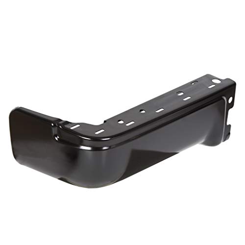 Hecasa Rear Bumper End Face Bar Compatible With 2009-2014 Ford F150 Replace For 9L3Z17906Cptm Fo1102375 Cap Cover W/O Sensor Hole Driver Side Black #TOP1