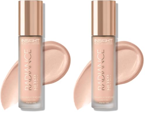 Image of INSIGHT Radiance Filter | Radiant Finish | Infused with Squalane & Vit E | Illuminating Skin Tint Foundation | Comfortable Wear for Everyday Use - (Fair) 11g (Pack of 2)