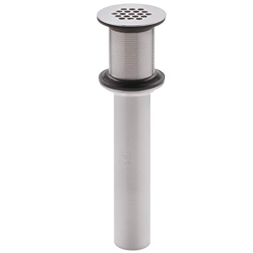 Colador para lavabo vessel Novatto acabado níquel cepillado