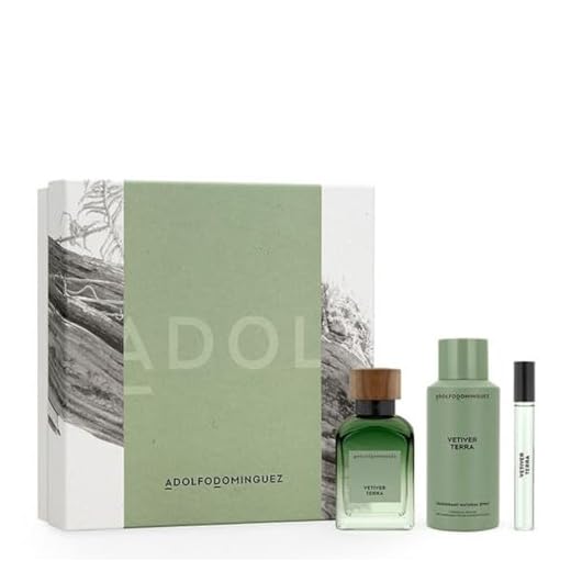 Adolfo Dominguez EST AD Vetiver Terra M EDP120+D+Mini