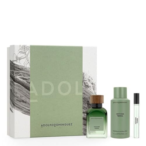 Adolfo Dominguez EST AD Vetiver Terra M EDP120+D+Mini
