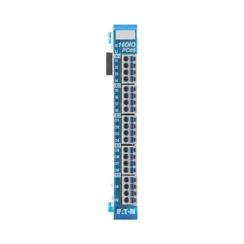 Módulo de E/S digitales Eaton con 8 entradas y 8 salidas digitales para procesado de señales a 24 V