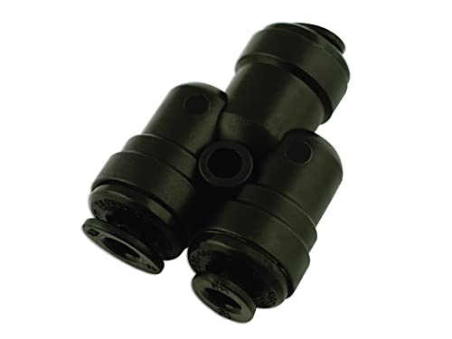 Conector de doble vía rápido Connect 31058 con encaje de 10mm
