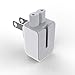 AC Power Adapter US Wall Folding Plug Duck Head (2 Pack), SEOYO Charge Adapter US Standard Plug Duck Head for MacBook Pro/MacBook Air/Mac iBook/iPhone/iPod/etc.（White） (Upgrade)