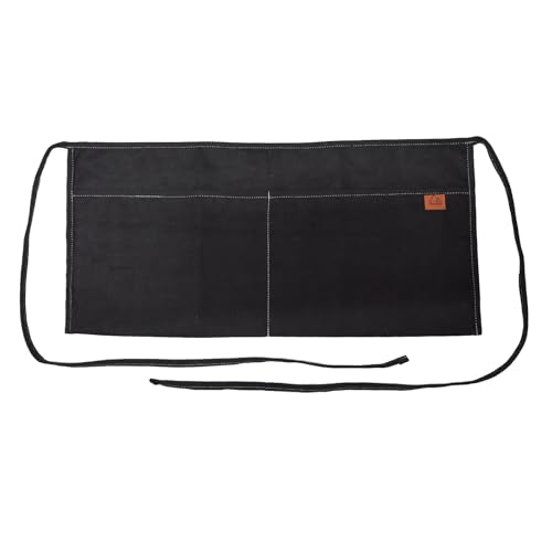 Glorisunity 2 Pocket Canvas Work Waist Apron Unisex Tool Utility