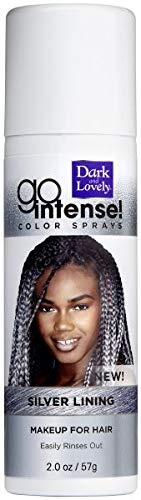 Dark & Lovely Go Intense Color Sprays Silver Lining (Pack of 2)