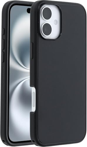 Coque iPhone 16 Plus OtterBox Symmetry compatible MagSafe coque fine noire élégante