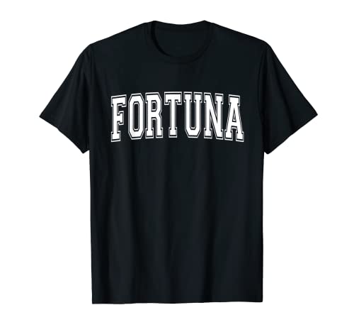 FORTUNA CA CALIFORNIA USA Vintage Sport Varsity Style T-Shirt