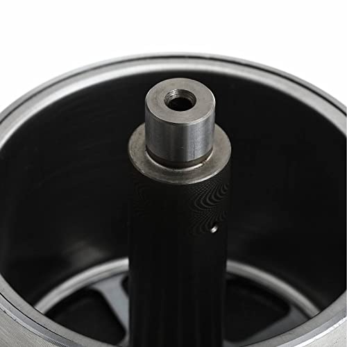 Mersuii Conjunto de rotor de volante do estator compatível com Yamaha YZF R1 04-08 FZ1 06-15 2SH-814