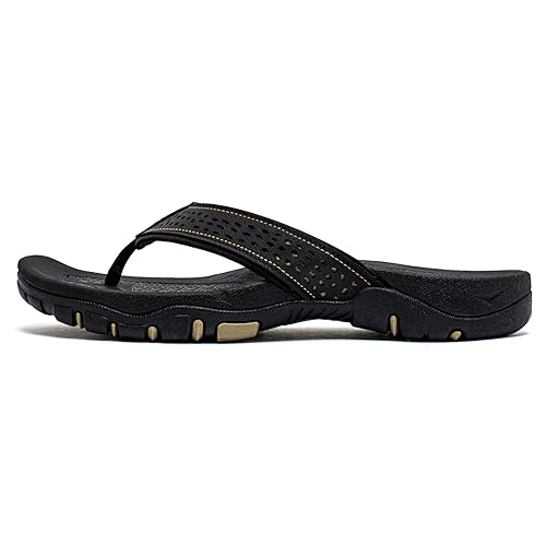 Image of KIIU Mens Thong Sandals Indoor and Outdoor Beach Flip Flop