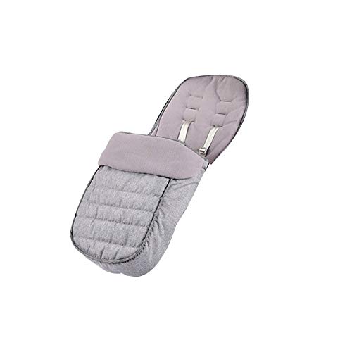 Cosytoes Footmuff, Fairy Baby Waterproof and Windproof,CosyToes Fleece Lined Universal Fitting for Pushchairs Strollers Prams Buggy (Grey)