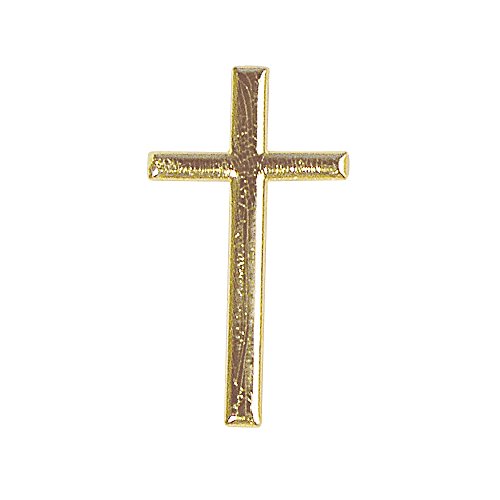 Rayher 3120906 Wachsmotiv Kreuz, gold, 4 cm, Btl. 1 Stück, Kreuz...