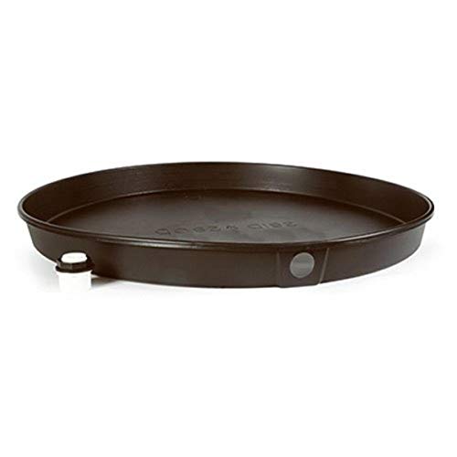 Camco 11400 Water Heater Drain Pan With Fitting, Plastic, 26 x 2.5 In. - Quantity 1