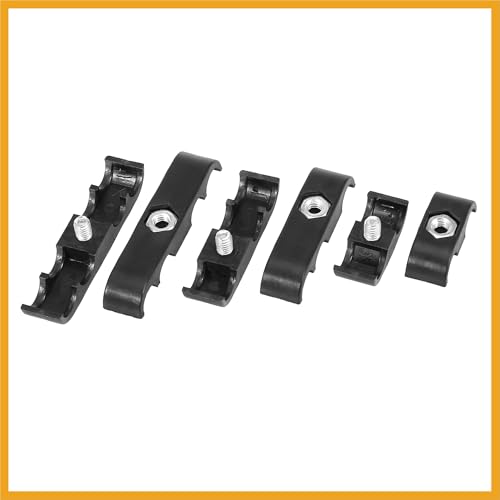 Partuto 12 peças 7 mm 8 mm separador de vela de ignição de motor de carro separadores de fio de igni