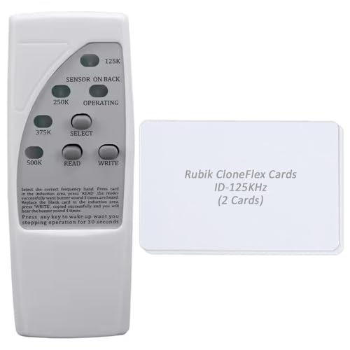Rubik 125Khz RFID Access Card Machine (Basic) Support Door & Parking Cards Reading Writing (RB-CR66C)