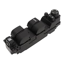 Power Window Switch High Sensitivity Auto Master Electric Window Control Switch Replacement for MAZDA 2 Without Mirror Folding 66350B 66350B