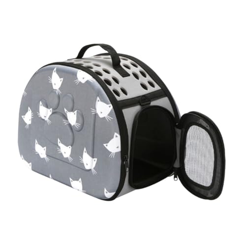 Sac de transport respirant et pliable pour chat Veemoon lavable