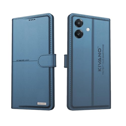 Image of Compatible with Oppo A3x 4G / Oppo A3 5G / Oppo A3x 5G Flip Cover | Leather Finish | Inside Pockets & Inbuilt Stand | Shockproof Wallet Style Magnetic Closure Back Cover Case