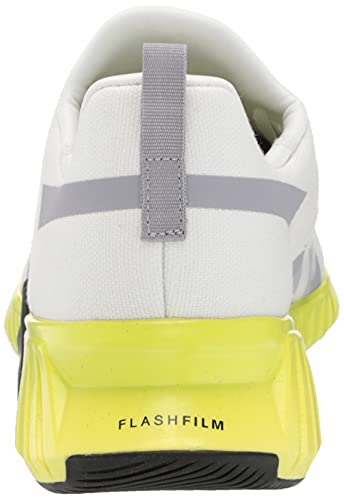 Reebok Men's Flashfilm Train 2.0 Cross Trainer, Cold Grey/Acid Yellow, 9.5 M