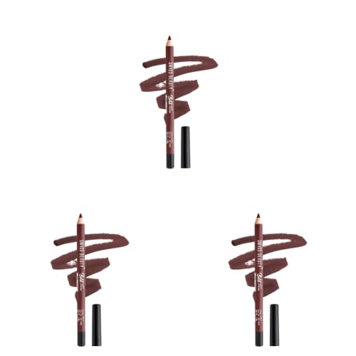 Image of Swiss Beauty Bold Matt Lip Liner | Long-lasting |Matte Finish | Non-drying | Shade-14, 1.6gm (Pack of 3)