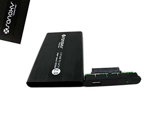 SANOXY Caja Externa HDD SATA 2.5 USB 2.0 Negra miniatura 4