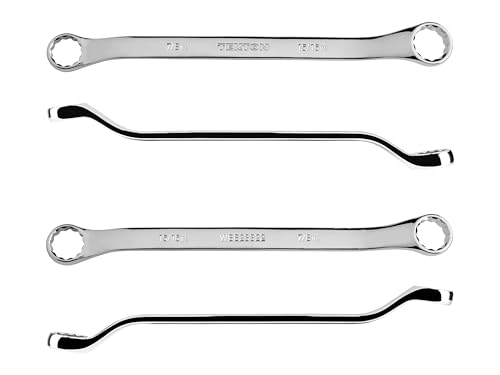 Image of TEKTON 7 /8 x 15 /16 Inch 45-Degree Offset Box End Wrench | WBE23322