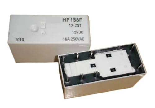 Relé HF158F 12-Z3T de 8 pines con conmutación de 16A y bobina de 12V para circuito impreso