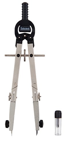 Idena 606044 - Compasso geometrico in metallo, 2
