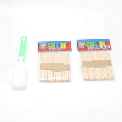 Icecream Molds Set Stainless Steel 20/30 Cavities Homemade Ice Pop Molds for DIY Ice Cream (20Pcs/Model A)