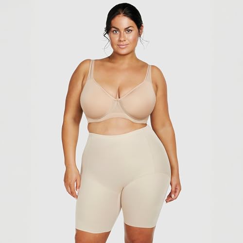 Naomi & Nicole Plus Size Shaping Short | Women's Shapewear Tummy Control Panty Thigh Slimmer4