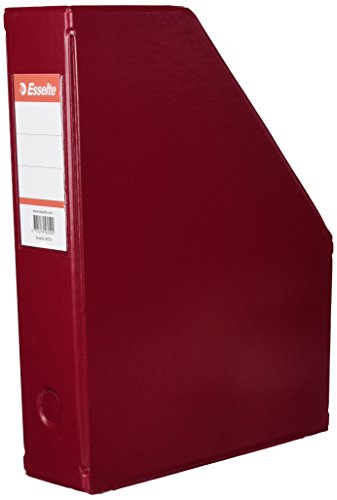 Esselte, porte-revues PVC, Dos de 7 cm, A4, Bordeaux, 56050