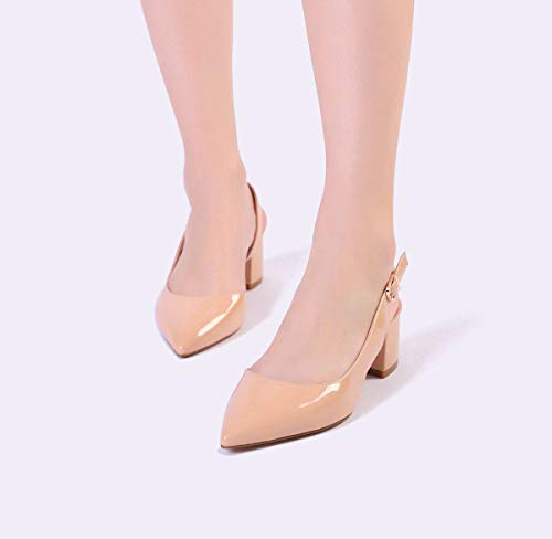 kitten block heel sandals