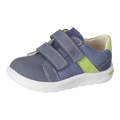 RICOSTA Zapatillas bajas Riley para niñas y niños, para aprender a andar, anchura: mediana, suelta, Nautic Reef 170, 21 EU