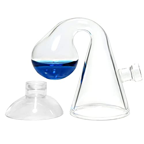 Image of Co2 Drop Checker, Quickest Most Accurate Easiest to Use Glass Co2 Drop Checker for Planted Aquarium Fish Tank (CO2 Checker)