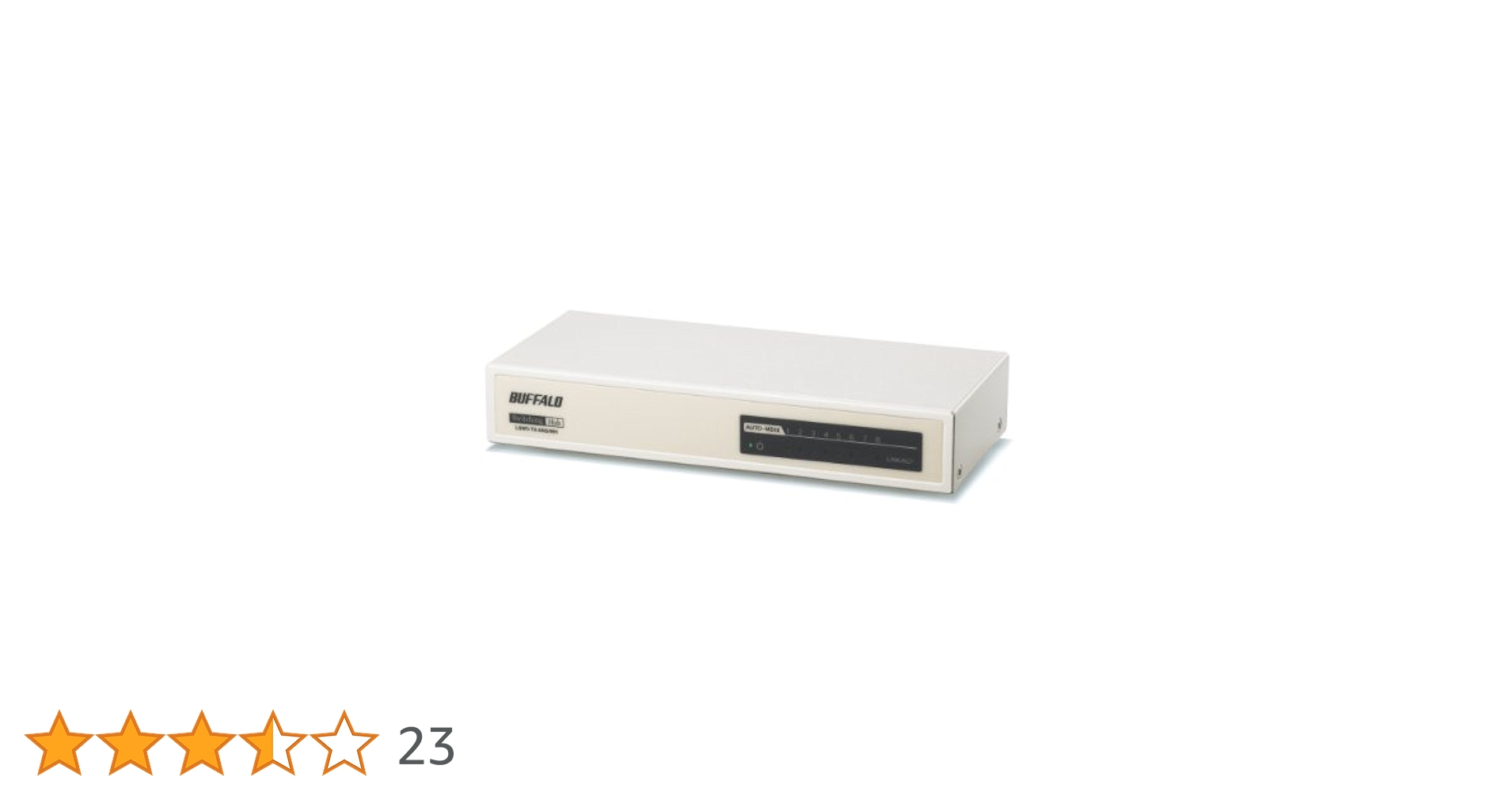Amazon | BUFFALO 8ポート スイッチングHUB 金属筐体/電源内蔵