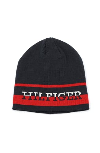Image of Tommy Hilfiger Boys' Split Monotype Hat and Gloves Set